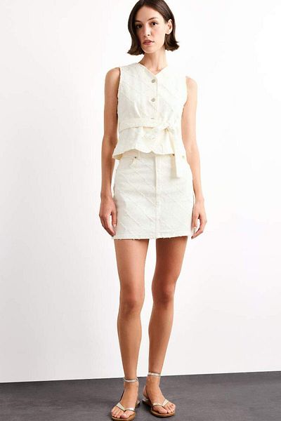 DeFacto New Season Jean Mini Skirt