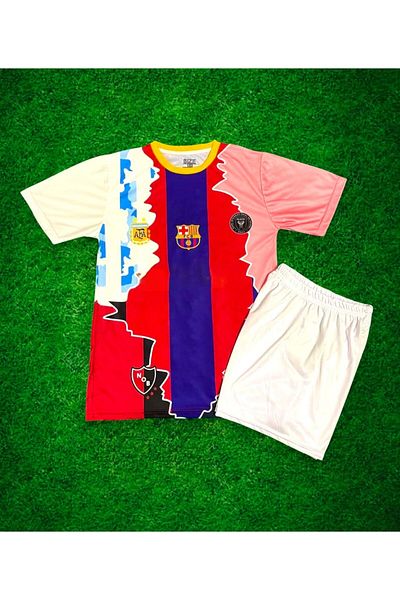 After Party Lionel Messi All Clubs Special Concept Kids Jersey Set of 4Ag