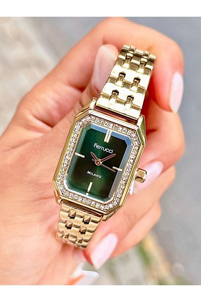 Ferrucci Women's Wristwatch Original Watch New Model Steel Cord Waterproof Bracelet Gift