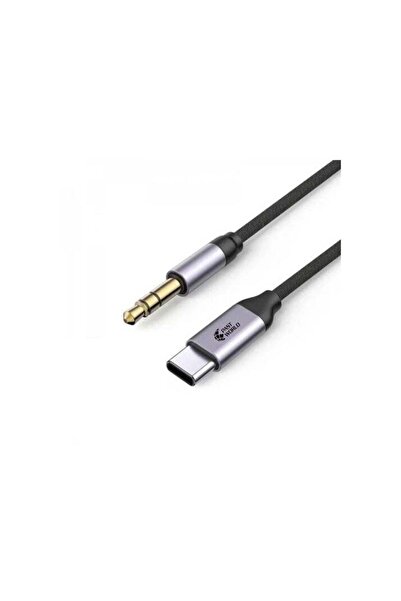 VOTWO كابل صوت AUX من Lightning إلى مقبس 3.5 مم USB-C أسود