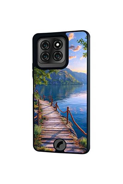 Reeder S71 Compatible Printed, Matte Black Color, Soft Silicone, Protective, Shock Absorbing Cover, Case