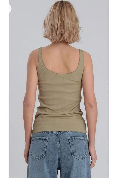 nesli Khaki Basic Undershirt Nes45556*