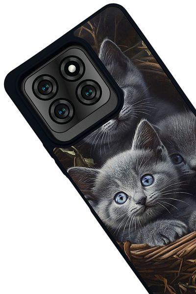 Reeder S71 Compatible Printed, Matte Black Color, Soft Silicone, Protective, Shock Absorbing Cover, Case