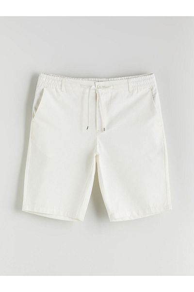LC Waikiki Quality Parts from Celebi Store |   Standard Fit Linen Blend Men's Shorts