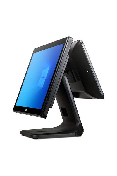 Tiwox Tp-7610D 18.5 İ7 10Th Generation 8Gb Ram 128 Ssd 13.2" 2Nd Screen Industrial Pos Pc