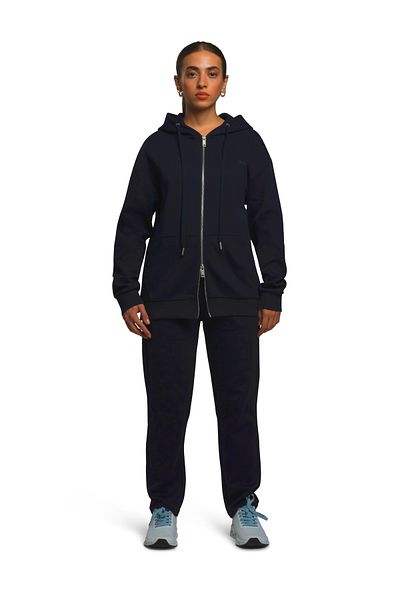 duneus Unisex Cotton Zip Hoodie - Dark Blue