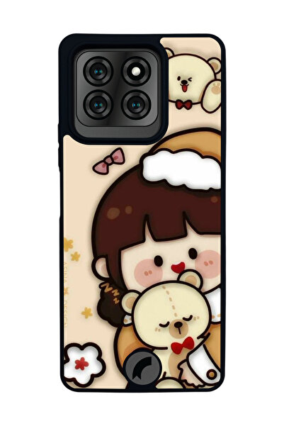 Reeder S71 Compatible Printed, Matte Black Color, Soft Silicone, Protective, Shock Absorbing Cover, Case