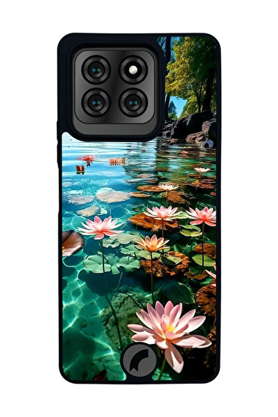 Reeder S71 Compatible Printed, Matte Black Color, Soft Silicone, Protective, Shock Absorbing Cover, Case