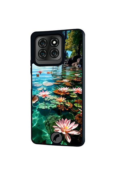 Reeder S71 Compatible Printed, Matte Black Color, Soft Silicone, Protective, Shock Absorbing Cover, Case