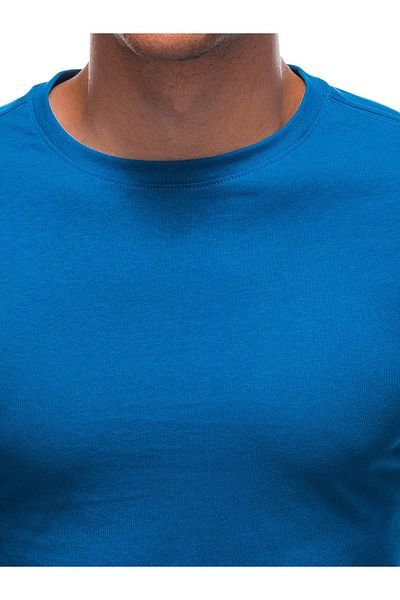 Edoti Men's long-sleeve without print EM-LSBL-0103 - blue