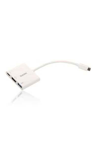 Dark 3in1 Usb3.1 Type C-Usb3.0 / HDMI / Usb3.1 Type C Converter (Dk Ac U31X32)