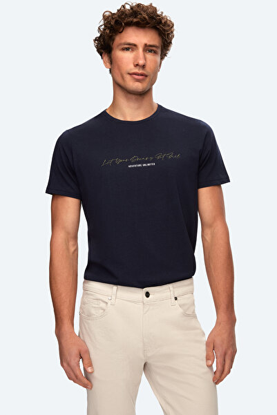 D'S Damat Ds Damat Slim Fit Stone Gabardine Denim Trousers