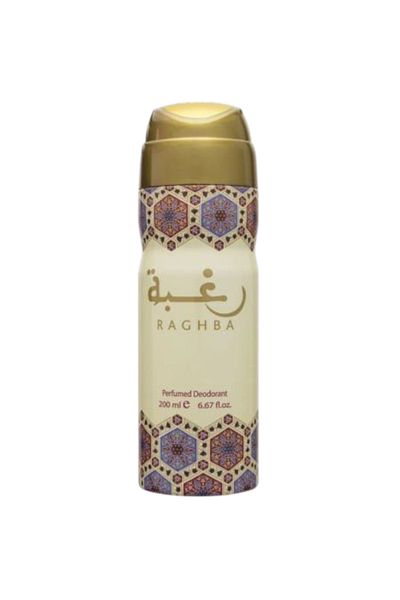 lattafa RAGHBA, deodorant body spray 200 ml
