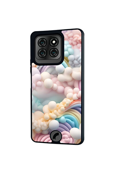 Reeder S71 Compatible Printed, Matte Black Color, Soft Silicone, Protective, Shock Absorbing Cover, Case