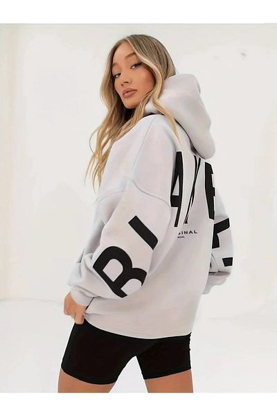 macklin Unisex Women Men Blakey Wool Printed Custom Design 3 Thread Hooded Sweatshirt Hoodie
