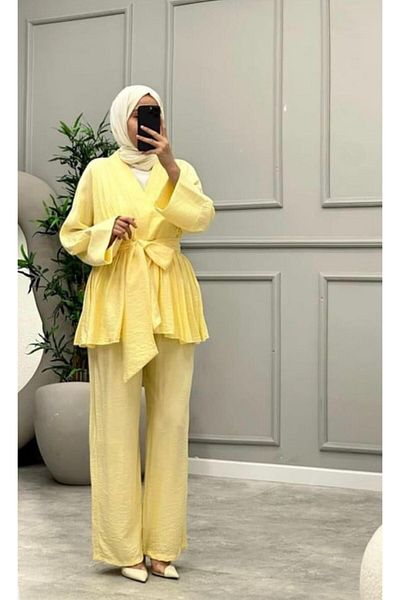 KILIF STORE Modal Suit with Binding