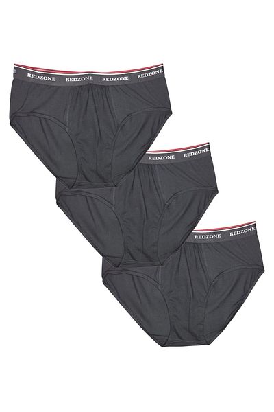 marufshop 3 Pack Men's Large Size Comfortable Fit Redzone Lycra Slip Suitable for 105-180 Kilograms