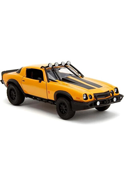 Genel Markalar 1:24 Transformers 1977 Chevrolet Camaro Bumblebee Model Araba