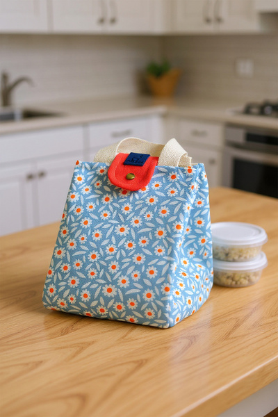 PUDUBAG Colorful Patterned Lunchbox for Kids and Adults