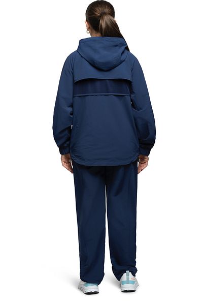 duneus Women's Zip-Up Hoodie - Dark Blue