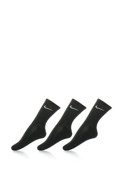 Nike , Unisex socks set with lining - 3 pairs, Black, S