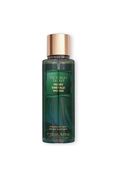 Victoria's Secret Spray de corp parfumat, Victoria's Secret, Bujor, Lemn de Smarald, Bujor Alb și Lemn de Santal, 250 ml