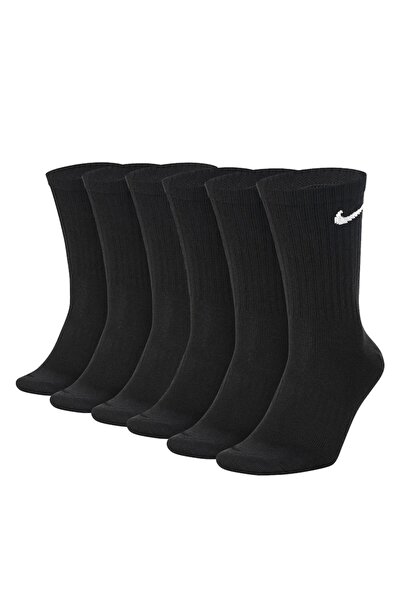 Nike Dri-FIT Everyday Training Socks SX7676-010, Unisex, 38-42, Black, 6 pairs