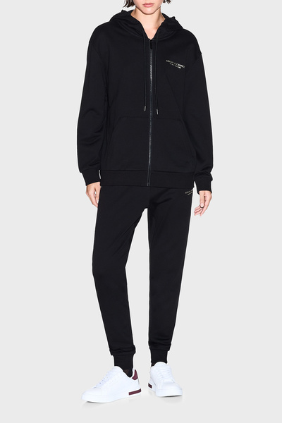 Armani Exchange Logo Stretch Cotton Regular Fit Jogger Pants Pants Xw001454 Af10830 Mc0