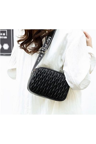Geneic Shoulder bag with prominent quilted design, available in several colors