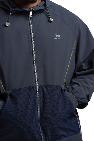 duneus Men's Zip Hoodie - Grey