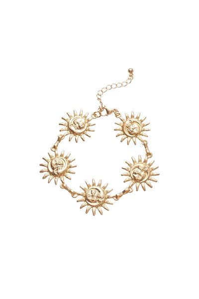 TABA BUTİK Women's Bracelet with Sun Detail