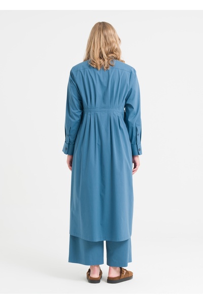 Armağan Drawstring Waist Crew Neck Tunic