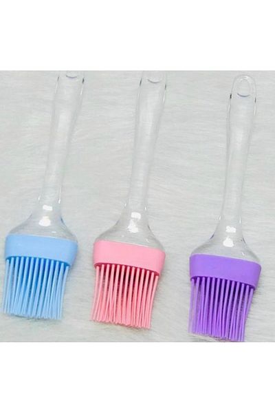 AKTEZ-EL 3-piece silicone cooking brush set