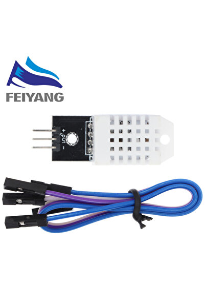 Choice1 وحدة DHT22 سوداء اللون مستشعر درجة الحرارة والرطوبة الرقمي DHT22 وحدة...