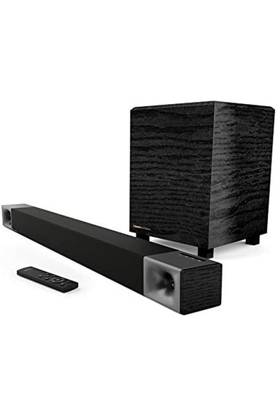 Klipsch Cinema 400 Sound Bar + 20.3 cm Wireless Subwoofer And HDMI-ARC