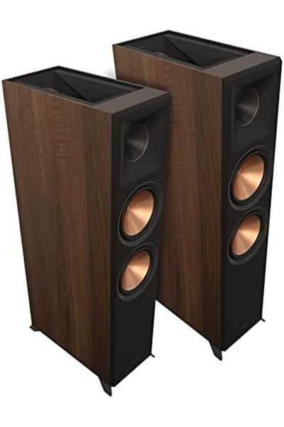 Klipsch RP-8060FA II Dual Floorstanding Speakers, Walnut