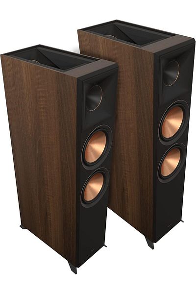 Klipsch RP-8060FA II Dual Floorstanding Speakers, Walnut