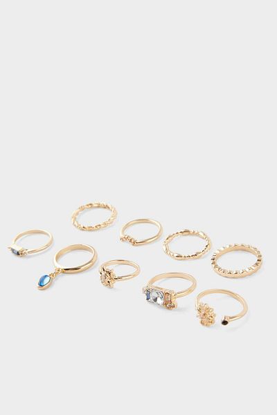 DeFacto Women's 9 Gold Ring F6688Axns