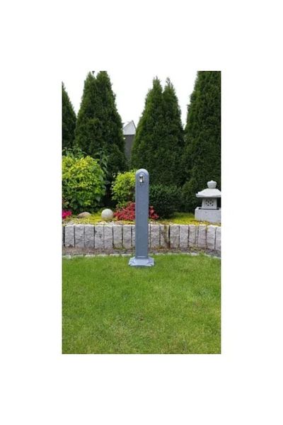 Prosperplast Garden Faucet Cover with Hose Adapter, Gray, 90 cm, Itwan