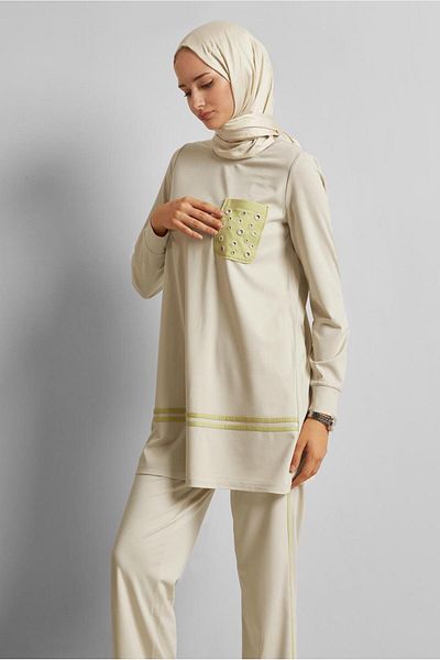 Alvina Pants Tracksuit Set 45479