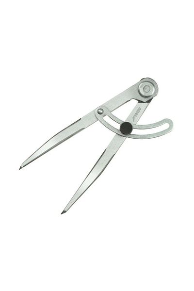 dedra Tracing Compass for Wood and Metal, Carbon Steel, Radius 170mm,
