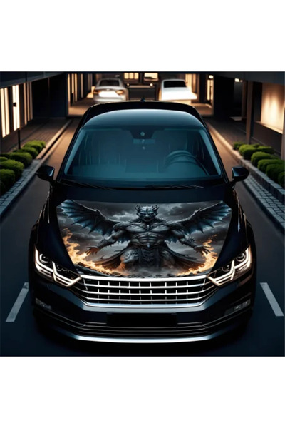 Avex Folie Capota Auto 'Hood Art' odolná exteriér, marime S (150 x 110 cm)