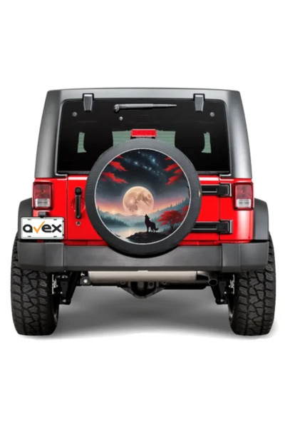 Avex Samolepka Auto 'Roata de Rezerva' odolná voči poveternostným vplyvom a UV žiareniu, priemer 55 cm