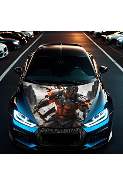 Avex Folie Capota Auto 'Hood Art' odolná vonkajšia, morská L (180 x 130 cm)