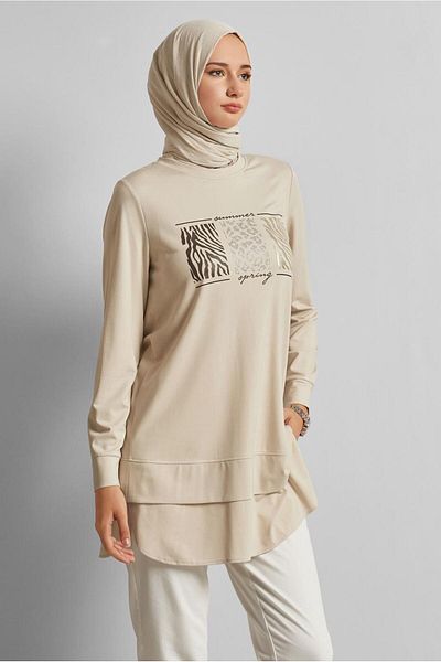 Alvina Printed Tracksuit Tunic 45691