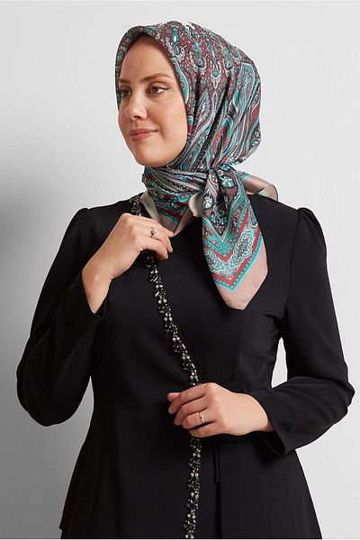 Alvina Patterned Scarf 8551