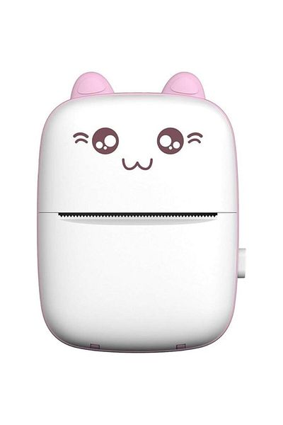 Tradeo Mini Pocket Thermal Printer – Portable BT Printer w/ Paper & USB, for Notes, Photos, Docs