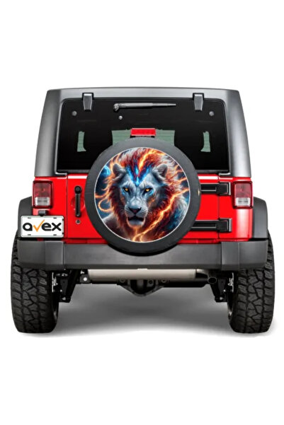 Avex Nálepka Auto "Roata de Rezerva" odolná voči teplu a UV, priemer 55 cm