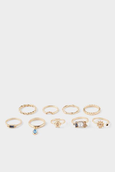 DeFacto Women's 9 Gold Ring F6688Axns