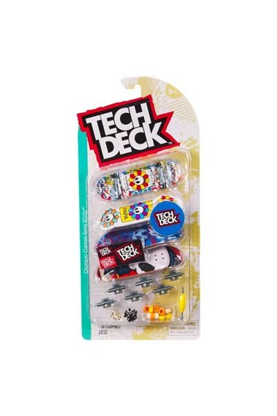 Tech Deck PACHET 4 PIESE FINGERBOARD PAPA 9.6 CM